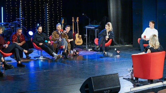 Die SPUTNIK Show mit Tokio Hotel, Ilira, Nicolas Puschmann, Caro Cult und Thomas Röhler, moderiert von Sissy Metzschke.
