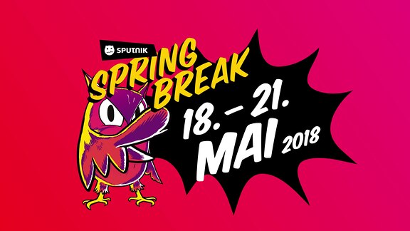 Das Logo vom SPUTNIK SPRING BREAK 2018