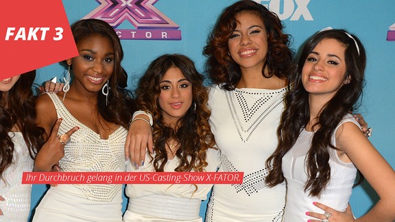 Camila Cabello (ganz rechts) mit Fifth Harmony