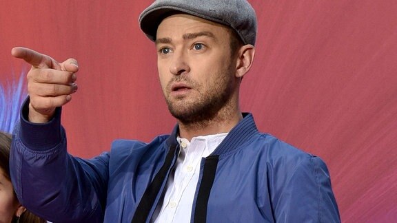 Justin Timberlake bei einer Veranstaltung auf dem Herald Square in N.Y.C. (2016)