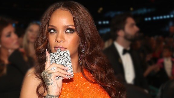 Rihanna bei den Grammy Awards, Staples Center, L.A.