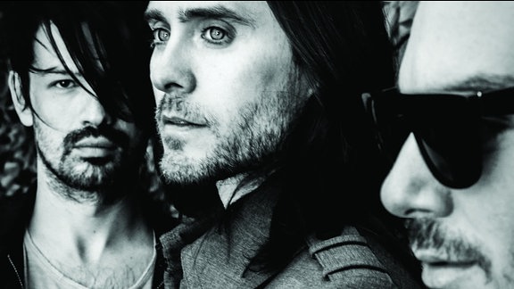 Thirty Seconds To Mars mit Sänger Jared Leto
