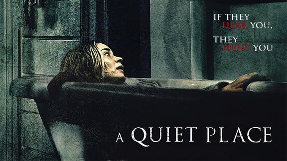 "A Quiet Place", Plakatausschnitt mit Emily Blunt
