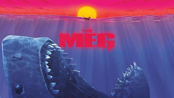 "The Meg", Plaktausschnitt, Ur-Hai (Megalodon) taucht auf