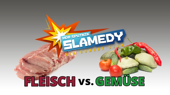 Fleisch vs. Gemüse | Imagebild