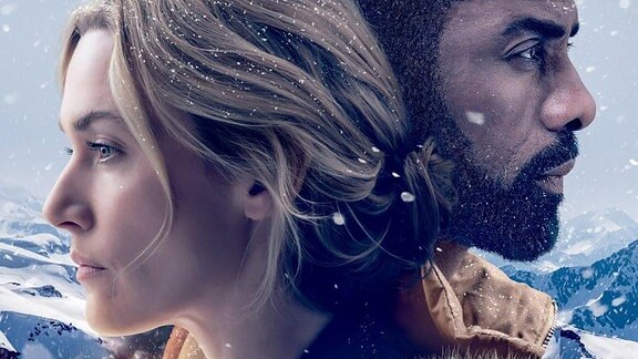 "Zwischen zwei Leben - The Montain Betrween Us", mit Idris Elba und Kate Winslet (Plakatausschnitt)