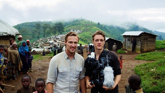 Die Weinert Brothers bei den Dreharbeiten im Kongo