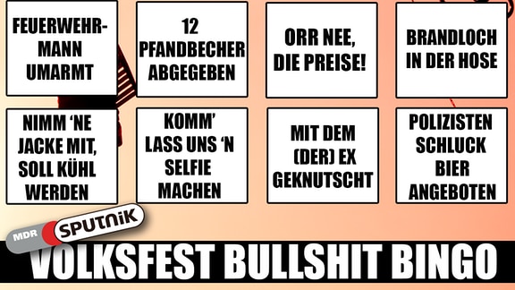 Das SPUTNIK Volkesfest-Bullshit-Bingo