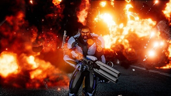 Screenshot aus dem Spiel Crackdown 3.