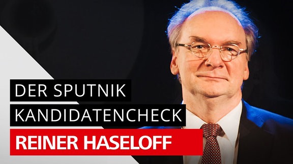 Reiner Haseloff (CDU) beim SPUTNIK Kandidatencheck